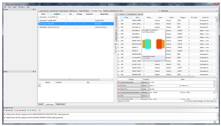 Figure 2: Validate ECAD and MCAD data to ensure a complete and accurate package