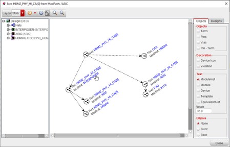 Explore net topology across the system design