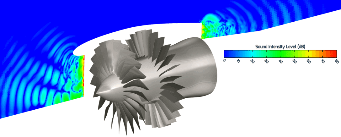 NASA's fan noise source diagnostic test (SDT) is a benchmark problem in the aeroacoustics field