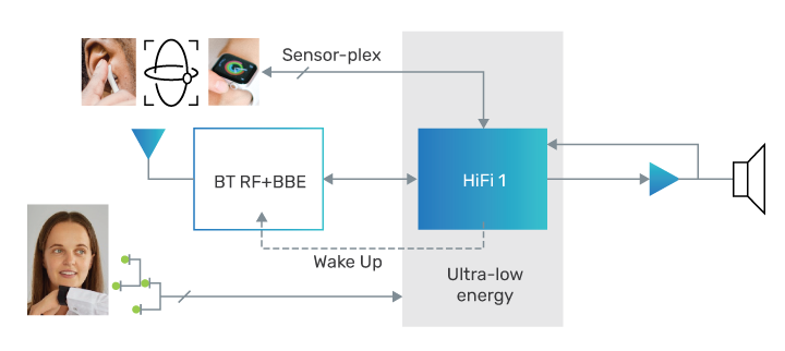 HiFi System Architecture: Single HiFi 1 core