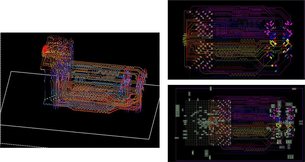 Figure 4: The IC package and PCB can be combined into a single environment for extraction